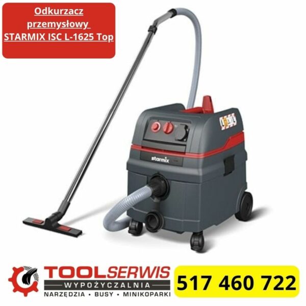 tarmix ISC L-1625 Top odkurzacz przemysłowy 1600W 25 l klasa L