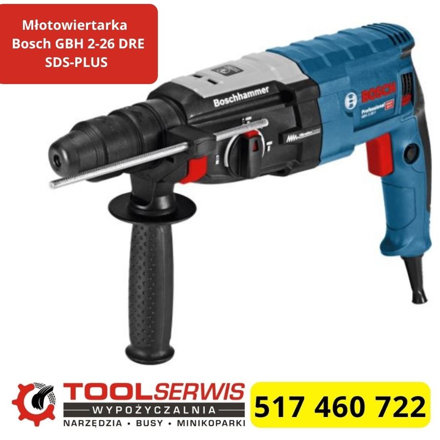 Młotowiertarka Bosch GBH 2-26 DRE SDS-plus 800 W 2.7 J