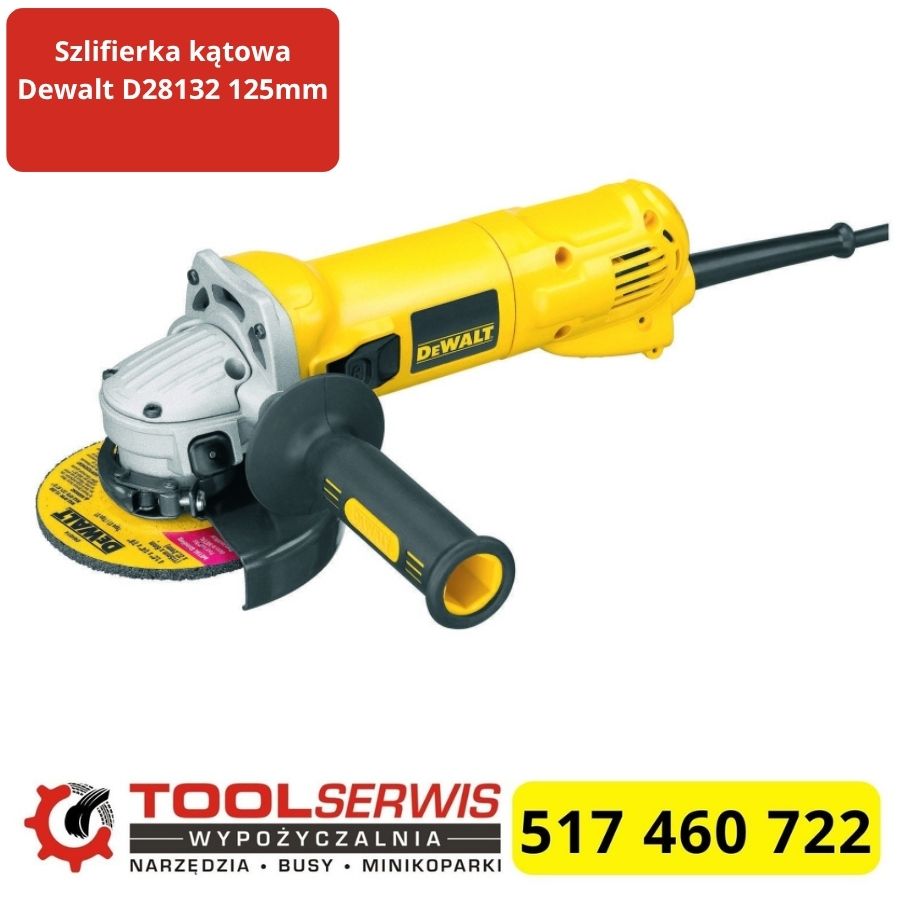 Szlifierka kątowa DeWALT D28132 125 mm 1200W