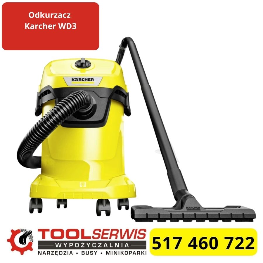 Odkurzacz Karcher WD3 1000W 17l
