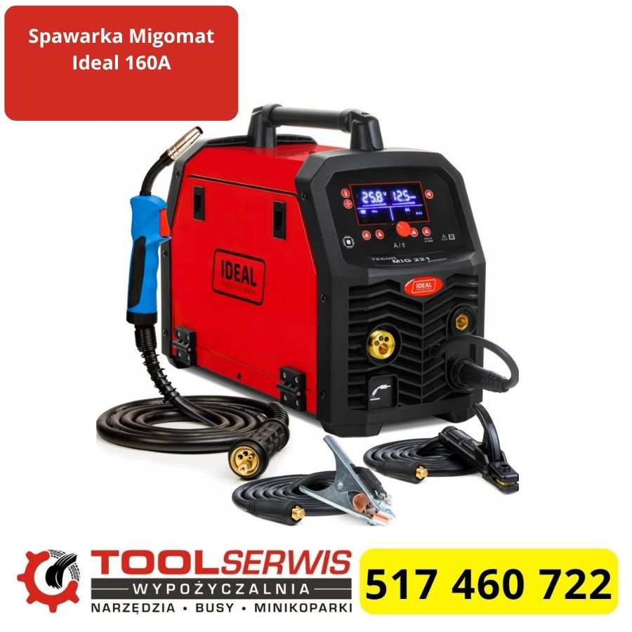 Spawarka inwertorowa 160A Ideal