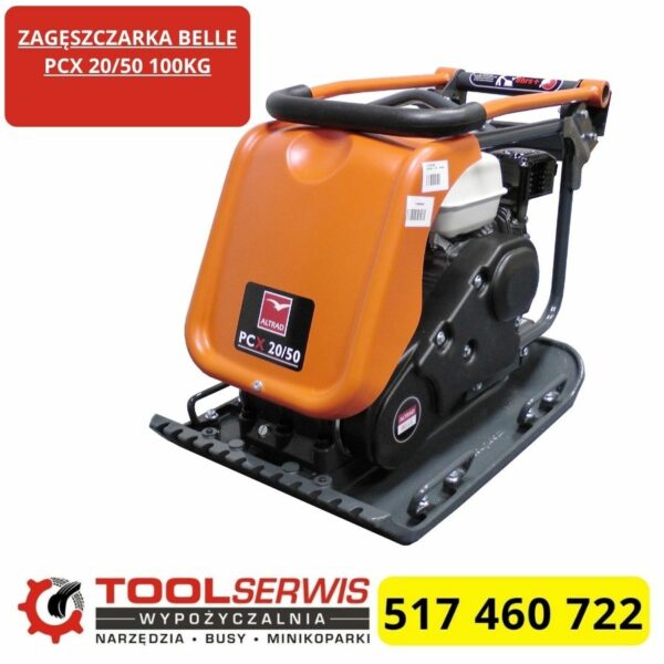 Zagęszczarka Belle PCX 20/50 100 kg płyta wibracyjna