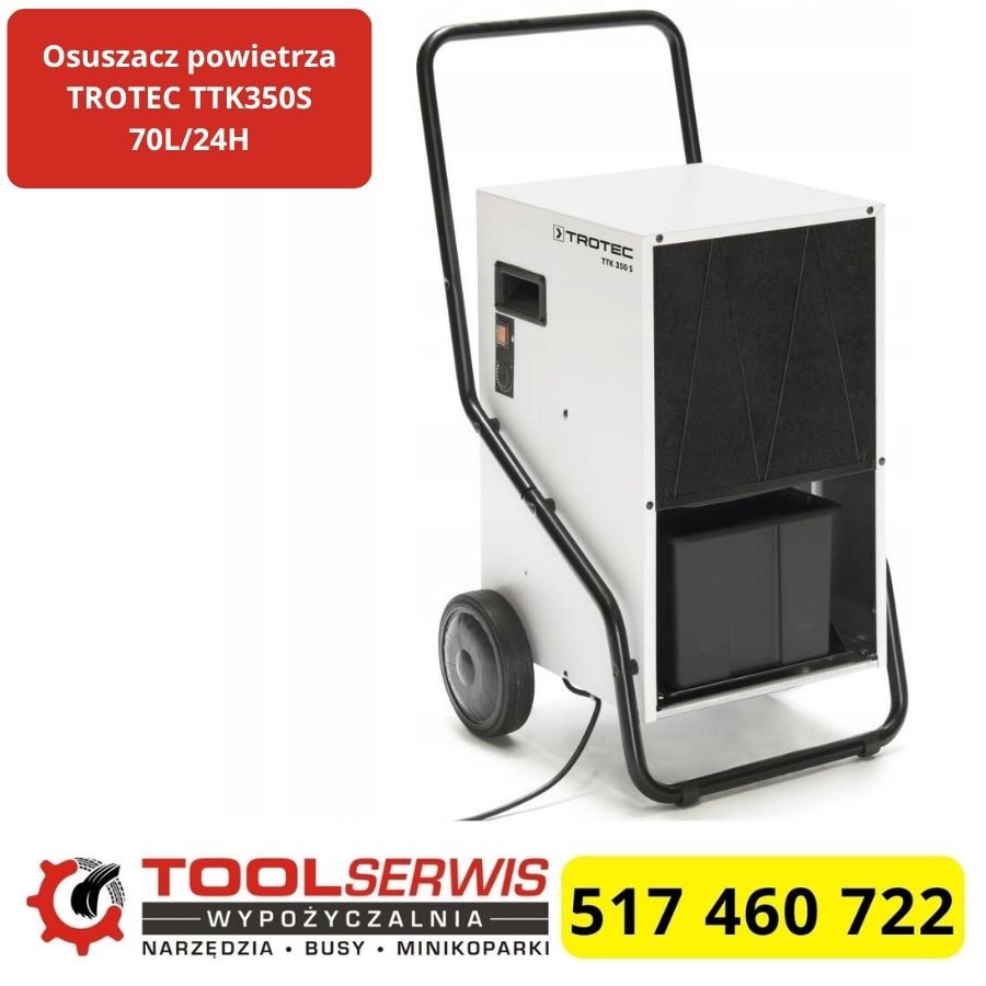 Trotec TTK 350 S osuszacz budowlany 70 l/24 h kondensacyjny
