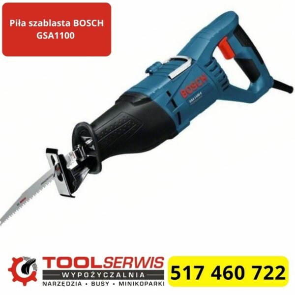 Piła szablasta Bosch GSA 1100 E 1100 W 28 mm skok LED
