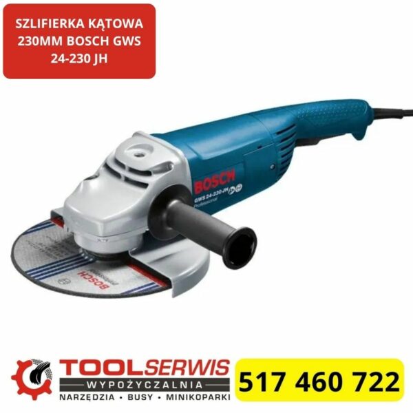 Szlifierka kątowa Bosch GWS 24-230 JH 230mm 2400W