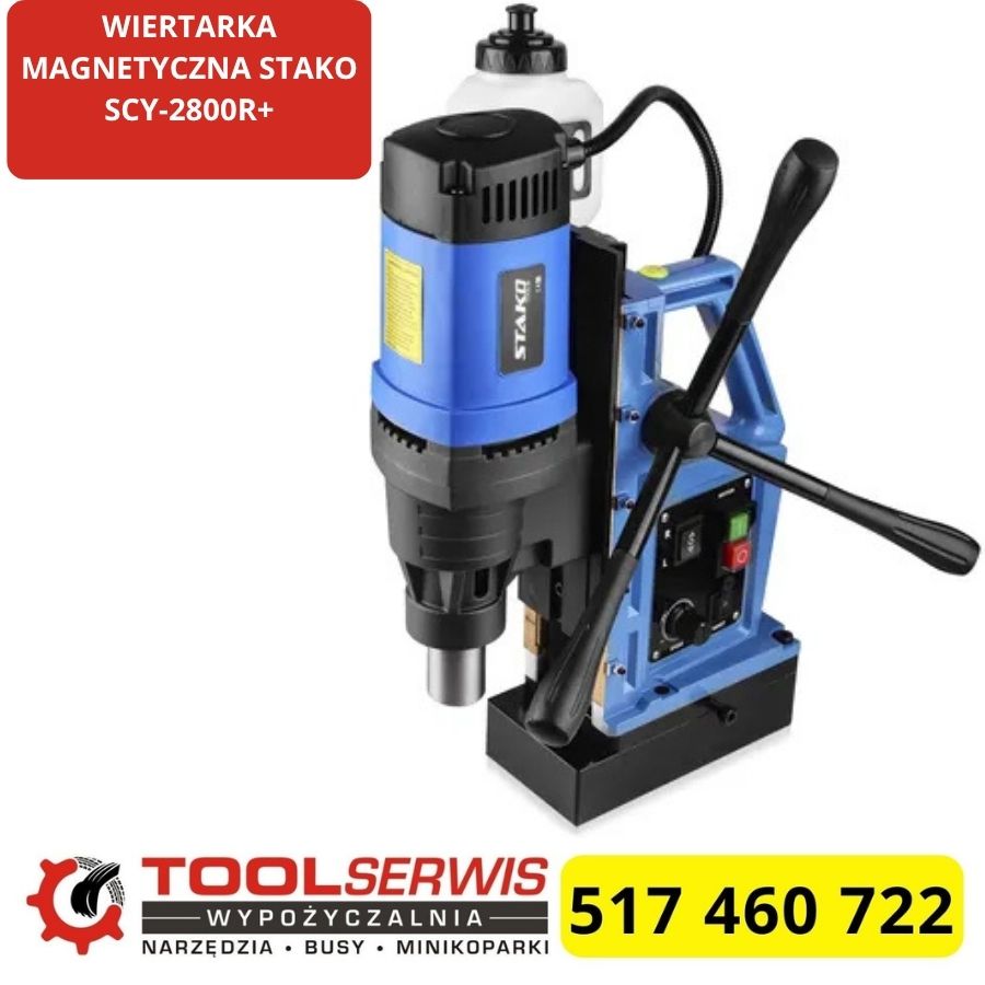 STAKO SCY-2800RE zamocowana na stalowej konstrukcji