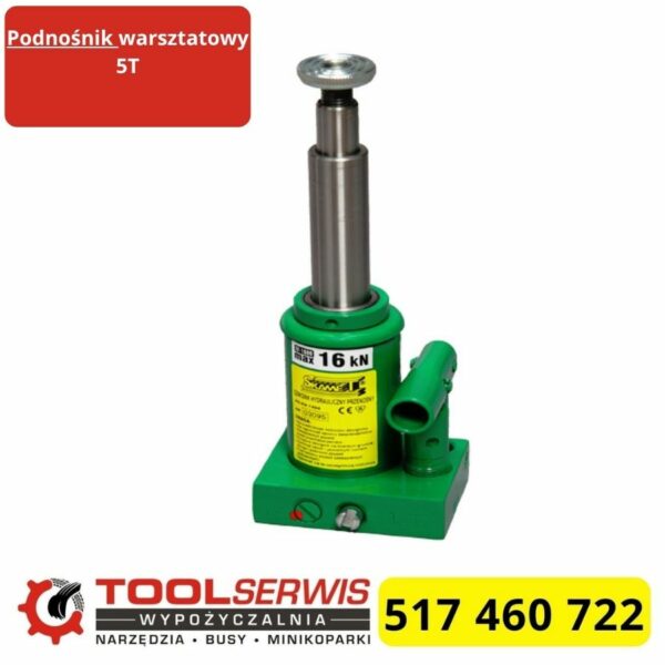 Podnośnik warsztatowy hydrauliczny 5T