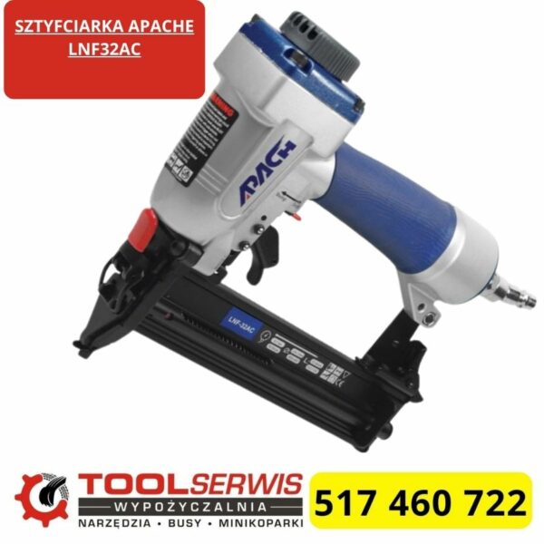 Sztyfciarka pneumatyczna Apache LNF32AC do sztyftów 32 mm