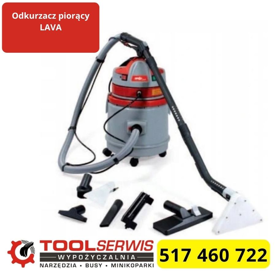 BKF Lava odkurzacz piorący 1200W z praniem ekstrakcyjnym 27 l