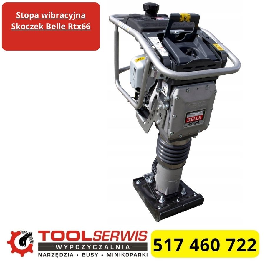 Skoczek Belle RTX 66 z silnikiem Honda GX120