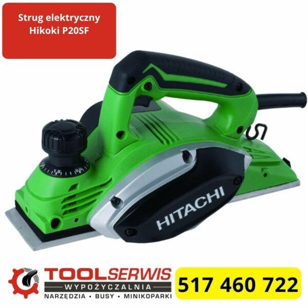 Strug HiKOKI (Hitachi) P20SF szerokość strugania 82 mm