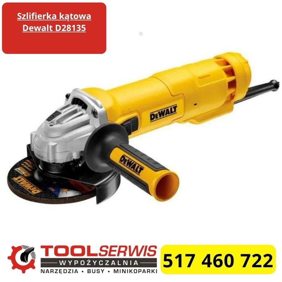 Szlifierka kątowa DeWalt D28135 125 mm