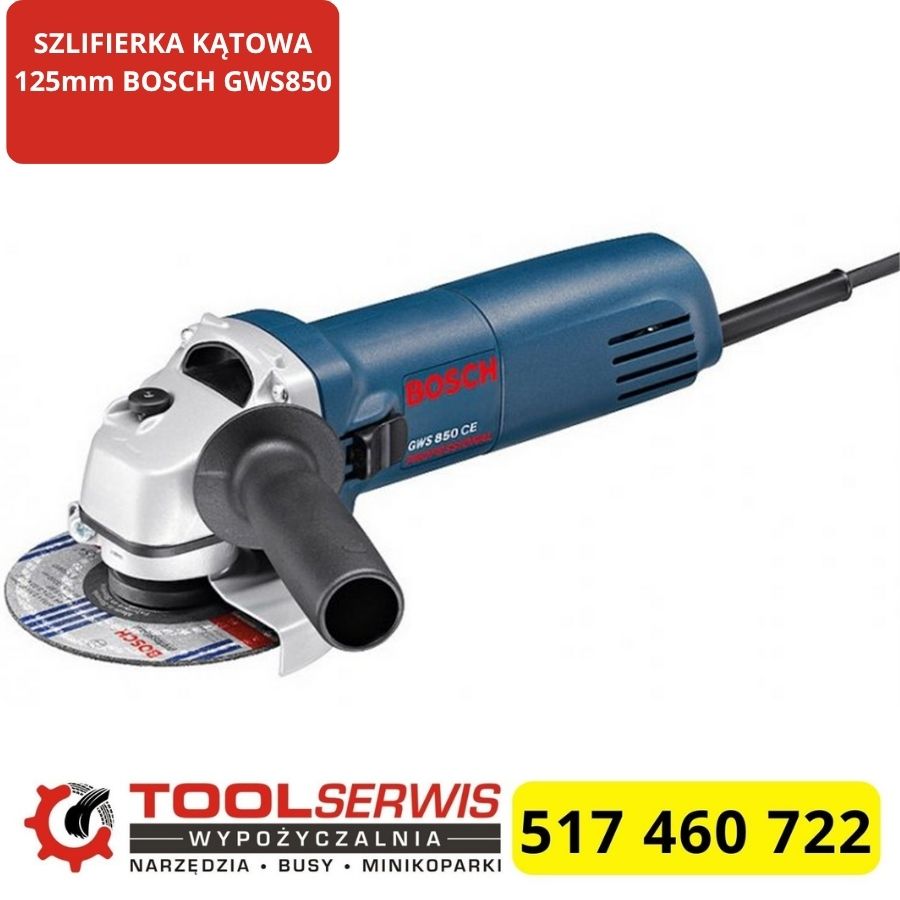Szlifierka kątowa Bosch GWS 850 Professional 125 mm
