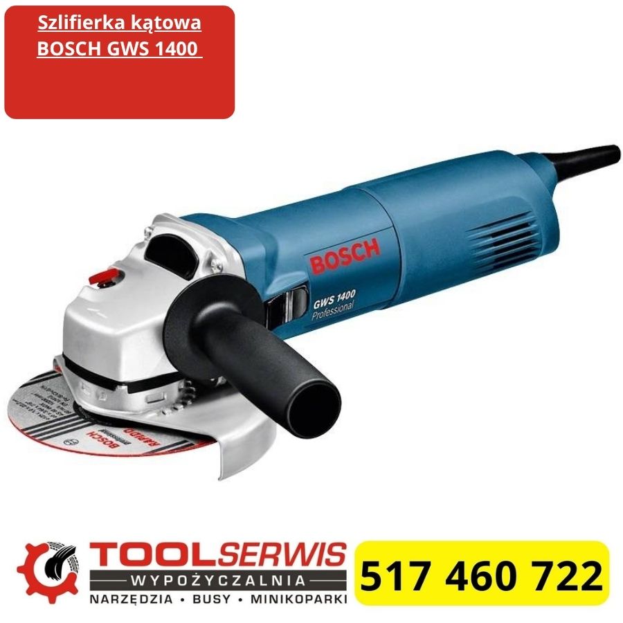 Szlifierka kątowa Bosch GWS 1400 Professional 125 mm