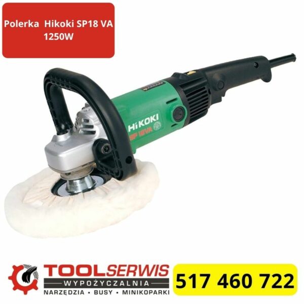 Polerka HiKOKI SP18VA 1250W z regulacją obrotów