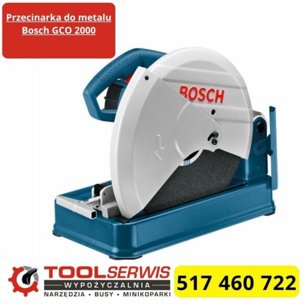 rzecinarka do metalu Bosch GCO 2000 2000W z tarczą 355 mm