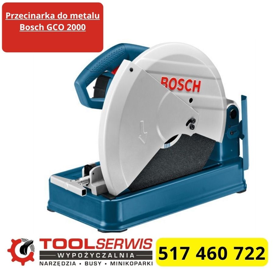 rzecinarka do metalu Bosch GCO 2000 2000W z tarczą 355 mm