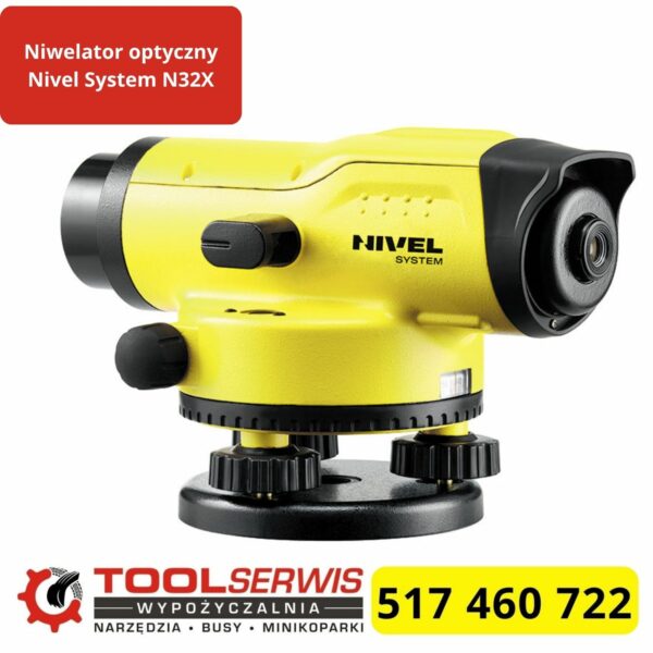 Niwelator optyczny Nivel System N32x 32x z kompensatorem