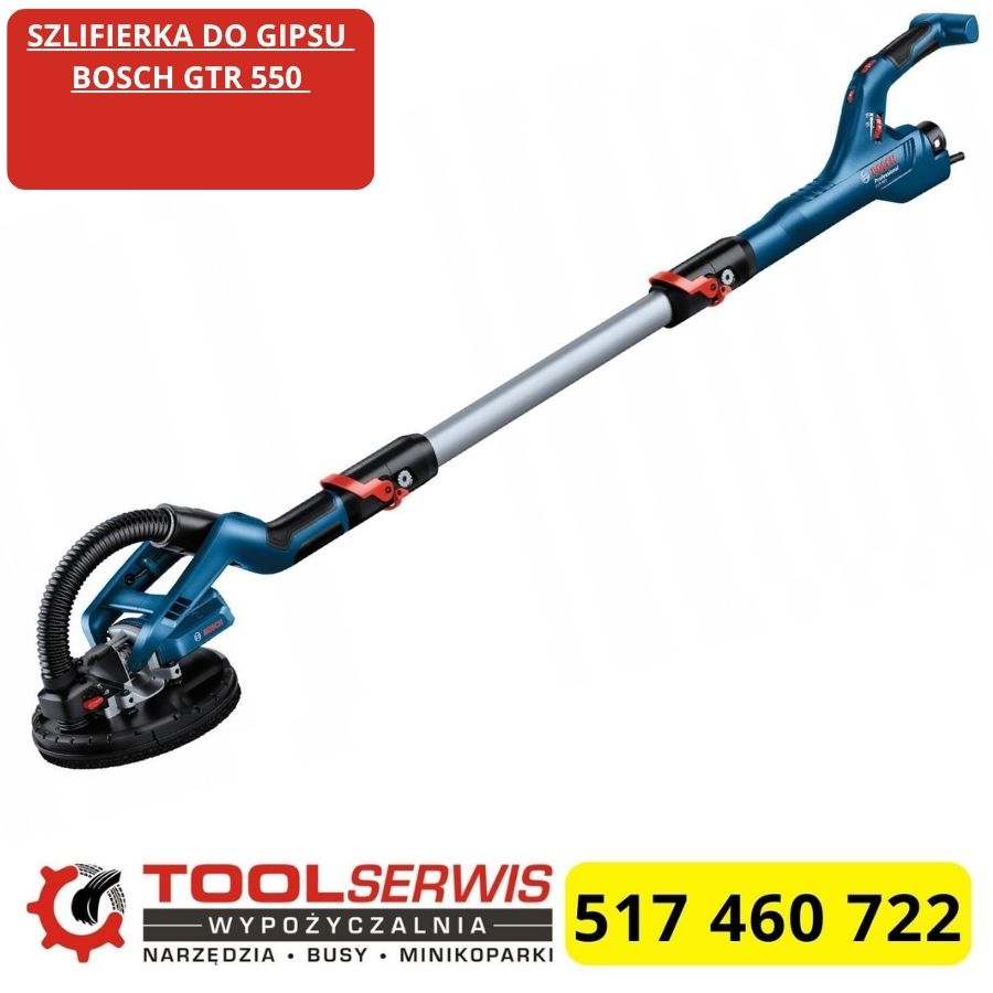 Szlifierka BOSCH GTR 550 Professional tarcza 215 mm
