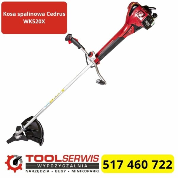 Kosa spalinowa Cedrus WK520X 52 cm3 z tarczą 3T