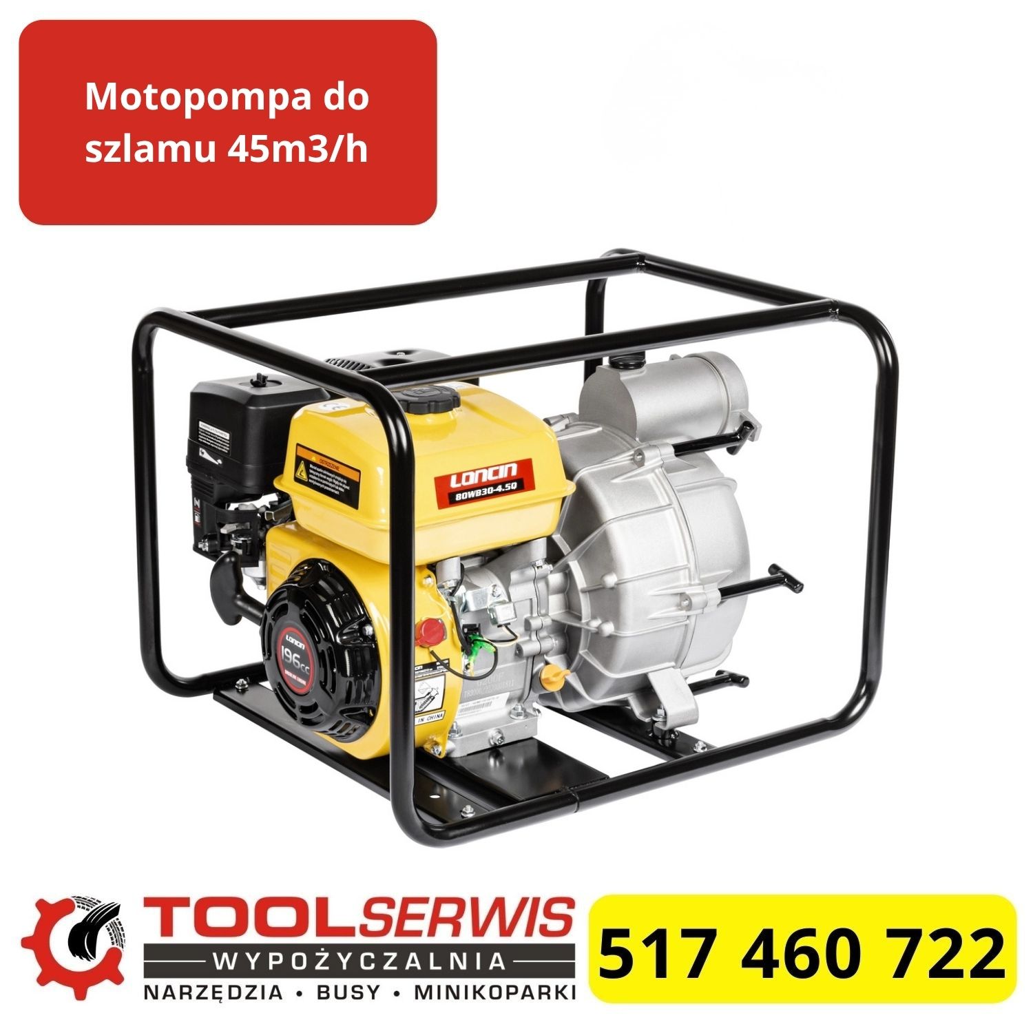 Pompa szlamowa wypożyczalnia radomsko