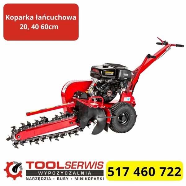 Cedrus CEDKP01 koparka łańcuchowa