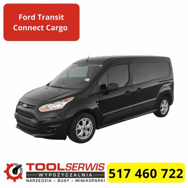 Ford Transit Connect Cargo - kompaktowy samochód dostawczy. Pojemny, ekonomiczny i niezawodny. Idealny dla małych i średnich firm.