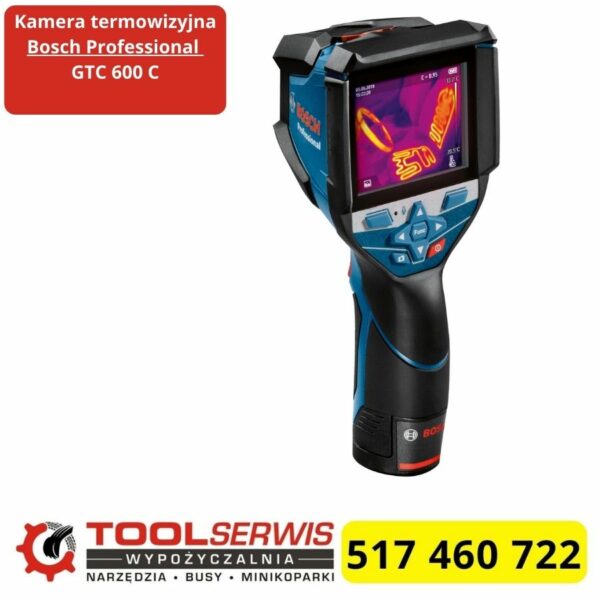 Zarezerwuj już dziś i ułatw sobie pracę z Bosch Professional GTC 600 C.