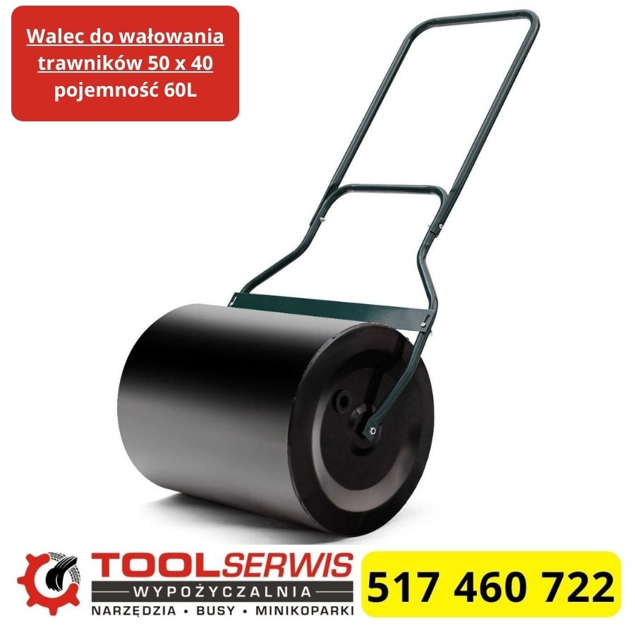 Wałek do trawnika Castway 40 cm 60L do wyrównywania i zagęszczania gleby